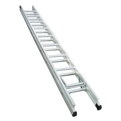 Up to 21 feet Extension Aluminum Sliding Ladder Everbest Brand