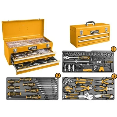 97Pcs Industrial Hand Tool Chest Set Ingco Brand HTCS220971