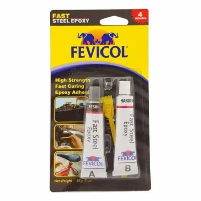 20g 4 Minutes High Strength Fast Curing Steel Epoxy Fevicol Brand