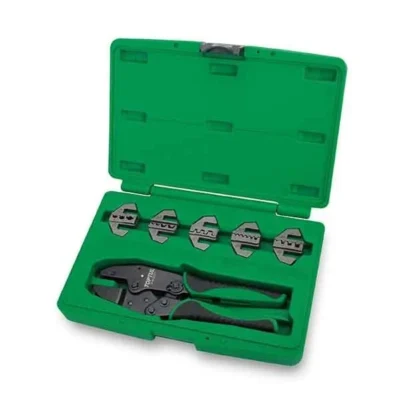 6Pcs Quick Interchangeable Ratchet Crimping Tool Kit Toptul Brand GAAI0605