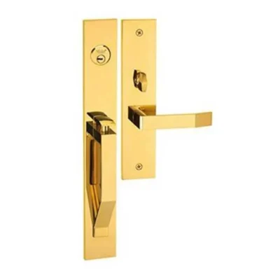 High Security  Elegance Style 2 Entrance Door Handle Lock Yale Brand M8773 D1