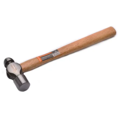 1.0 Lbs (0.45kg), Wood Handle Ball Pein Hammer for  Framing, Nail Pulling, Cabinet Making Harden Brand – 590134