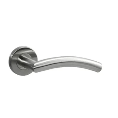 Stainless steel Color Lever on Rose Door Handle Lock Yale Brand YTL 070