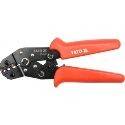 195mm 0.5-2.5mm Industrial Crimping Pliers Yato Brand (Poland) Yt-2307