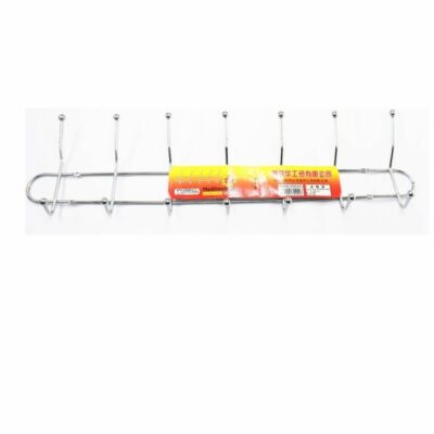 7-Hook Stainless Steel Coat Hanger – Stay Organized and Stylish