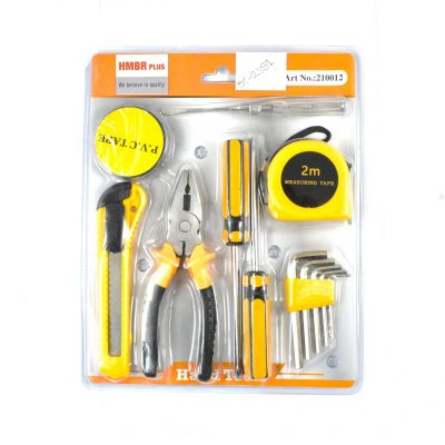 HMBR PLUS Essential 12-Piece Toolkit, Tackle Any Task with Confidence